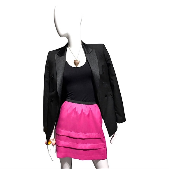 Sugarlips Fuchsia Pink Slip Skirt - Picture 7 of 7